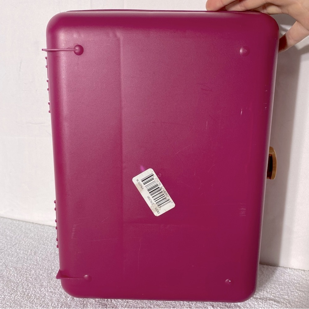 Vintage Caboodles Pink Plastic Makeup Storage Tackle Box - Picture 14 of 16